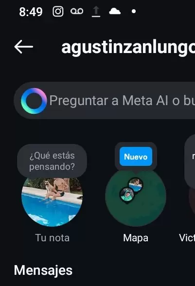 Mapa de Instagram