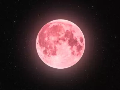 La Luna rosa podr� verse en la Aregentina.