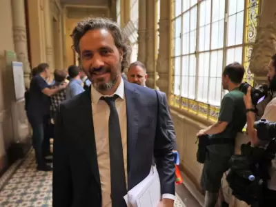 El diputado Santiago Cafiero dio su respaldo a Axel Kicillof, en la interna con Cristina Kirchner.