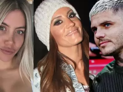 Wanda, Natacha Jaitt y Mauro Icardi.