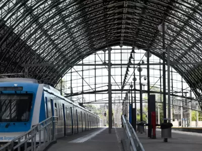 Los gremios ferroviarios se pliegan al paro general.