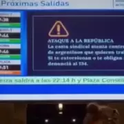 "Atentado a la Rep�blica", el mensaje del Gobierno por el paro general