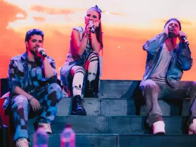 Benjam�n Rojas, Camila Bordonaba y Felipe Colombo forman parte de Erreway.
