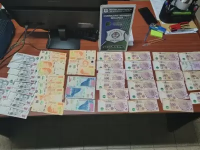 El dinero que devolvi� la madre y hab�an robado sus hijos adolescentes. (Foto: web)
