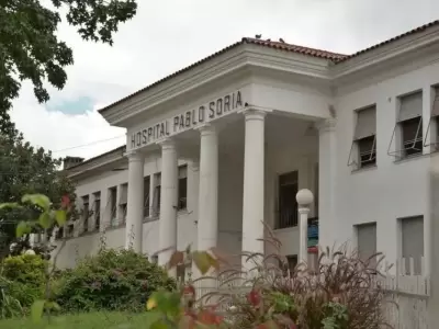 La v�ctima fue trasladada de urgencia al Hospital Pablo Soria.