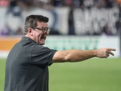 Alfredo Berti, DT de Independiente Rivadavia.