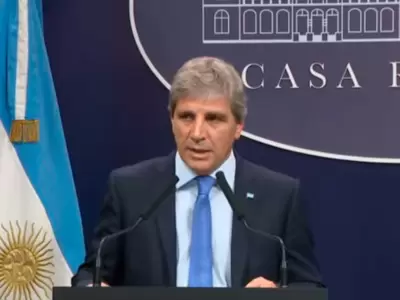 Luis Caputo, ministro de Econom�a de la Naci�n.