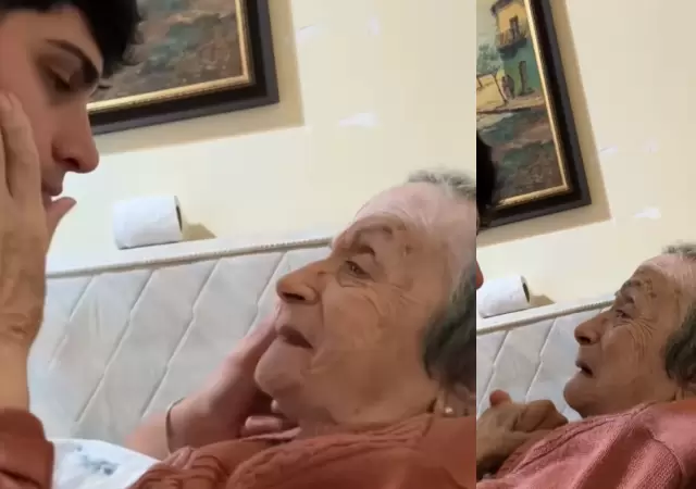 El joven a coraz�n abierto le dijo a su "babi" que se tiene que ir del pa�s.