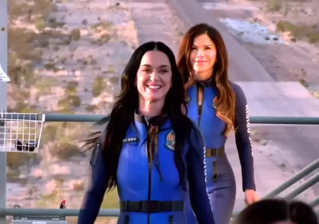 Katy Perry y su viaje al espacio.