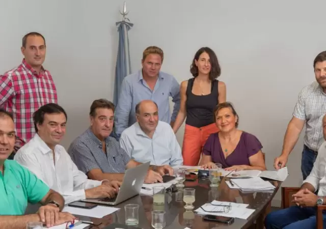 Comisi�n directiva de Aderpe.