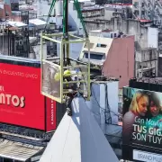 La emotiva frase del hombre que cambio el pararrayos del Obelisco