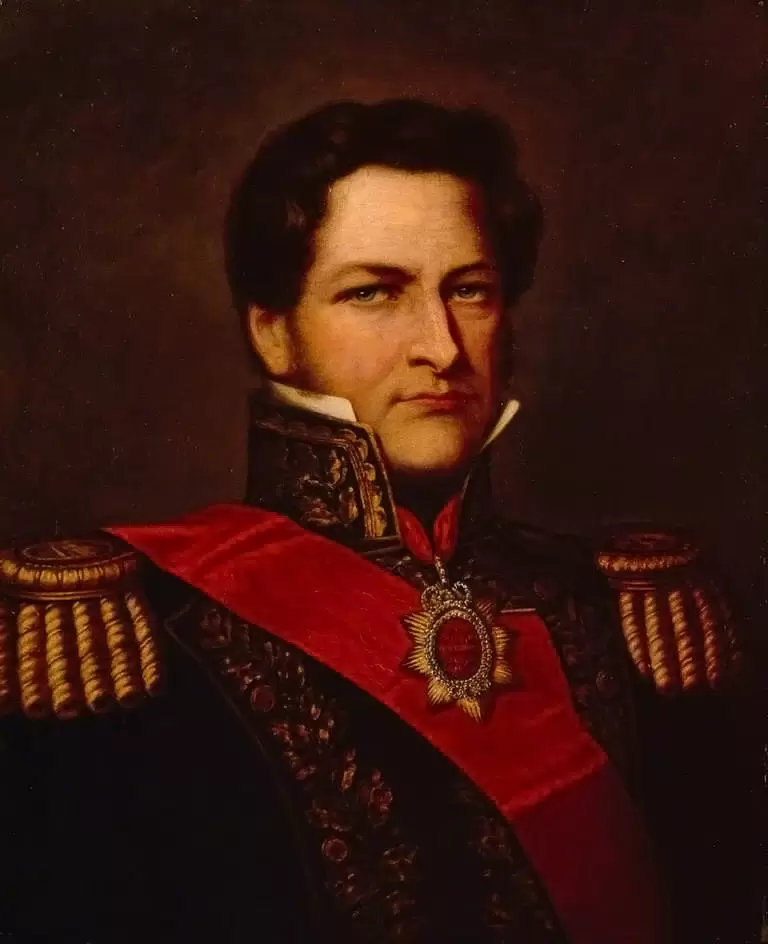 Cuando pas� el cometa Halley en 1835, Juan Manuel de Rosas guiaba los destinos de la Confederaci�n. (Imagen: web)