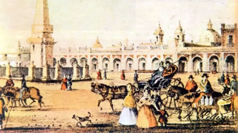 Buenos Aires en 1835: como en todo el mundo, el famoso cometa paraliz� a los habitantes. (Imagen: archivo web)