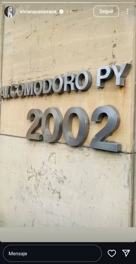 Publicó en Instagram.