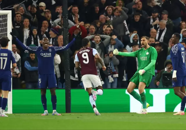 El PSG elimin� a Aston Villa rasgu�ando