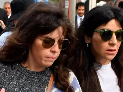 Dalma Maradona (izquierda) junto a su hermana Giannina/