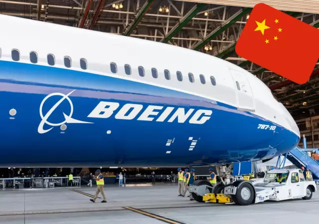China cancel� a Boeing.