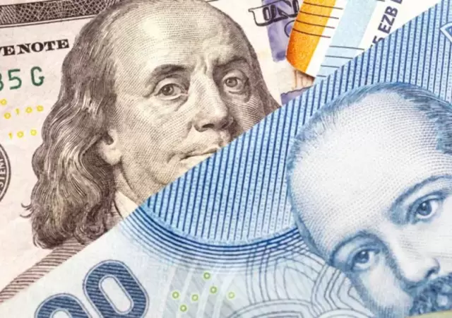 Pesos chilenos y d�lares.