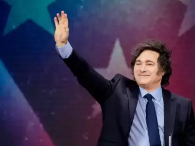 Javier Milei celebr� la distinci�n de la revista Time.