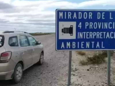 Patagonia argentina: el hogar del cuatrifinio local.