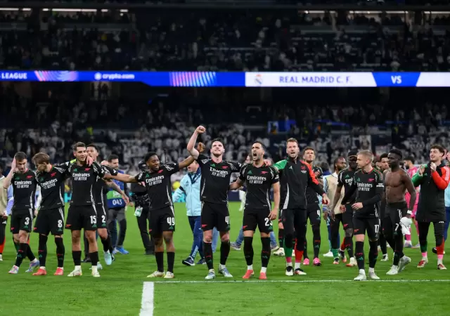 El Arsenal sepult� al poderoso Real Madrid en el Bernabeu