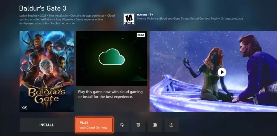 Cloud gaming