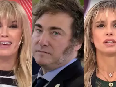 Canosa, Milei y Fabbiani.