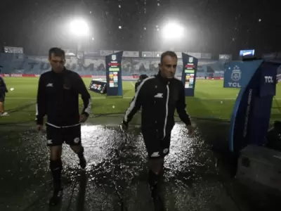 La lluvia impidi� el encuentro en Tucum�n.