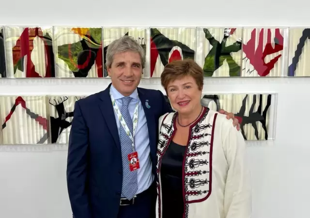 Caputo y Gueorgieva, amistad necesaria.