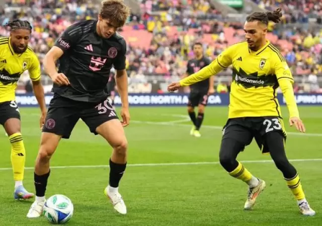 El Inter Miami venci� a Columbus Crew y es puntero de la MLS
