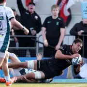 Juan Mart�n Gonz�lez fabric� un gran try para Saracens ante Gloucester