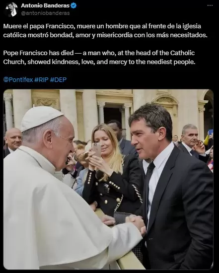 Antonio Banderas.