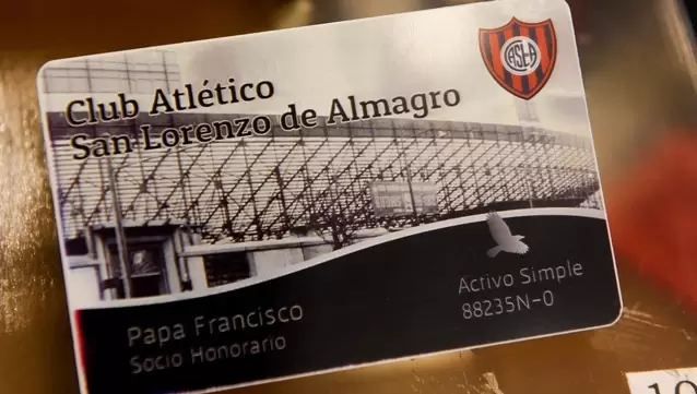El carnet de socio del papa Francisco arroja un n�mero sorprendente relacionado con su muerte.