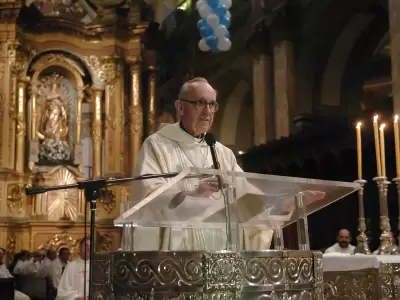 Jorge Bergoglio como arzobispo de Buenos Aires.