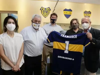 Boca record� a Francisco I.