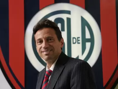 Marcelo Moretti, presidente de San Lorenzo.