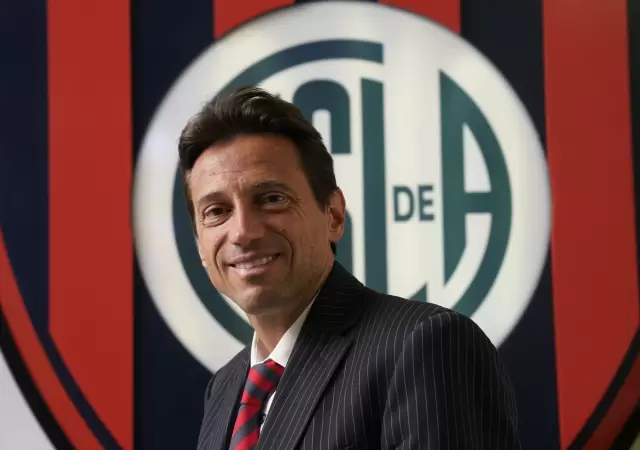 Marcelo Moretti, presidente de San Lorenzo.