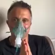 Sergio Lapegüe fue internado por una neumonía bilateral: "Quiero ir a casa..."