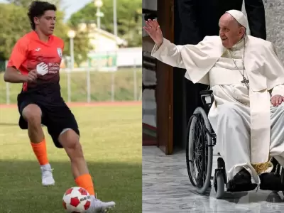 Felipe Bergoglio, el sobrino-nieto del papa Francisco.