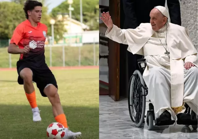 Felipe Bergoglio, el sobrino-nieto del papa Francisco.