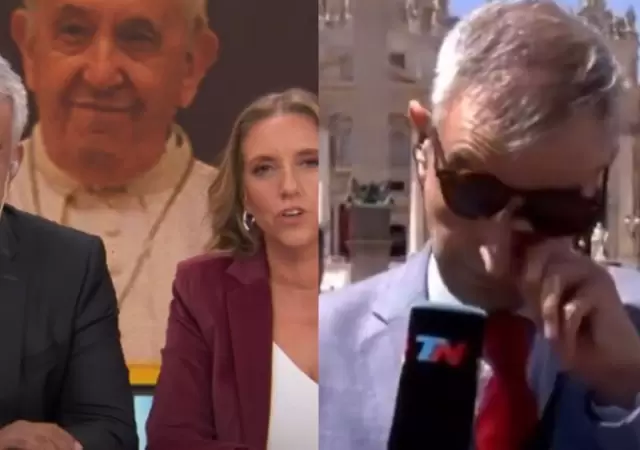 Funeral del Papa: Nelson Castro se emocion� ante los halagos de sus colegas