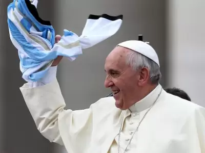 El d�a que el Papa Francisco elogi� un spot : "Est� buen�simo, el que lo hizo es un genio"