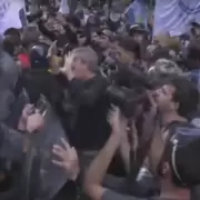 Tensi�n en el Congreso en una nueva marcha de los jubilados