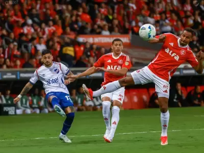 Inter y Nacional igualaron en un apasionante 3 a 3.