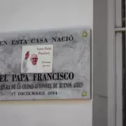 Proponen declarar patrimonio arquitectónico la casa donde nació el papa Francisco