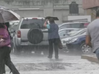Durante la ma�ana de hoy jueves 24 de abril, las lluvias hab�an comenzado a precipitar en el norte del pa�s, particularmente en Formosa.