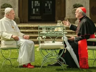 La pel�cula se centra en el encuentro entre Benedicto XVI y Bergoglio en 2012.