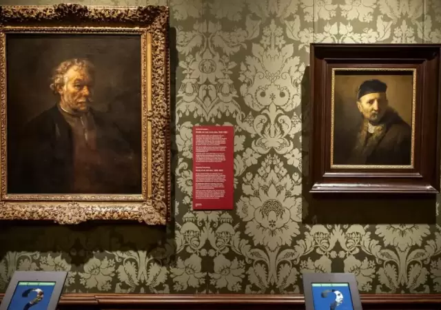 El museo Mauritshuis descart que estas dos pinturas fueran realizadas Rembrandt.