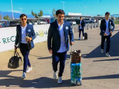 El Tomba con su traje de gala para la Sudamericana.