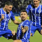Agust�n Auzmendi celebr� su primer gol en Godoy Cruz: "Fue un desahogo"